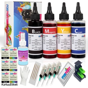 304 Kartuş Uyumlu Dolum Seti 4X100ML, Hp Deskjet 2620/HP 2633