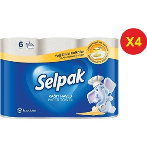 Yağ Emici Havlu 6'lı x  4