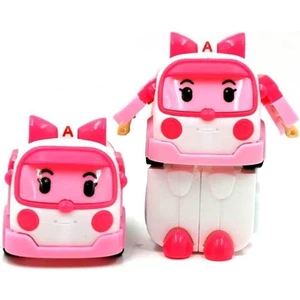 Robocar Poli Amber Dönüşebilen Tekli Figür Amber Robocar Poli Robota Dönüşen Robocar Poli Araç