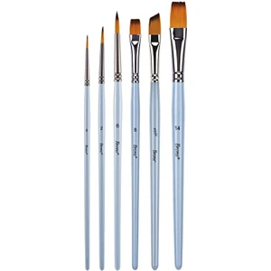 Set:2 Sentetik Fırça Seti 6'lı