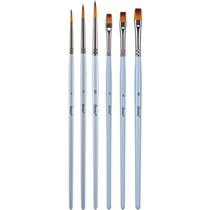 Set:4 Sentetik Fırça Seti 6'lı