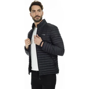 Perry Coat Erkek Şişme Mont Siyah V4