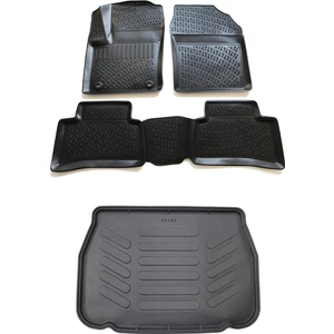 Toyota C-Hr 3D Havuzlu Paspas 2016 Sonrası + Stepneli Bagaj Havuzu