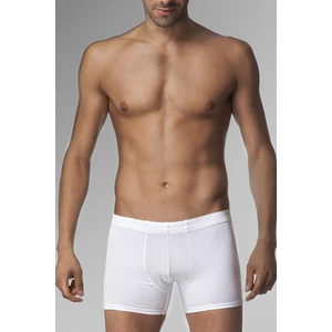 Çift Kaplan Erkek Elastanlı Beyaz Boxer 0810
