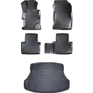 Honda Civic Sedan 3D Havuzlu Paspas 2012-2015 + Bagaj Havuzu