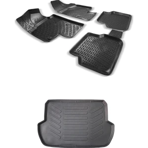 Subaru Forester 3D Havuzlu Paspas 2007-2012 Sonrası + Bagaj Havuzu