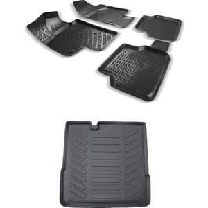 Chevrolet Aveo Sd 3D Havuzlu Paspas 2012 Sonrası + Bagaj Havuzu