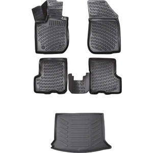 Dacia Sandero 3D Havuzlu Paspas 2007-2012 + Bagaj Havuzu