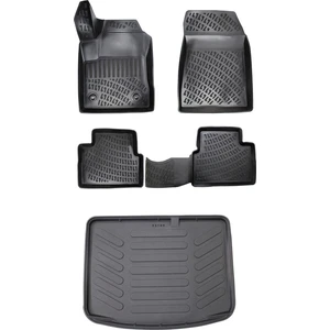 Fiat Bravo 3D Havuzlu Paspas 2007-2014 + Bagaj Havuzu