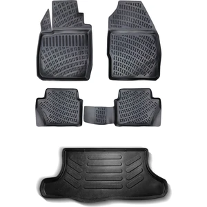 Ford Fusion 3D Havuzlu Paspas 2002-2012 + Bagaj Havuzu