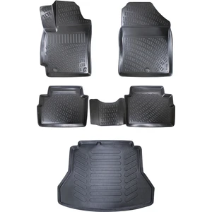 Hyundai Elantra 3D Havuzlu Paspas 2015-2019 + Bagaj Havuzu