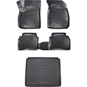 Peugeot 407 3D Havuzlu Paspas 2003-2010 Sonrası + Bagaj Havuzu