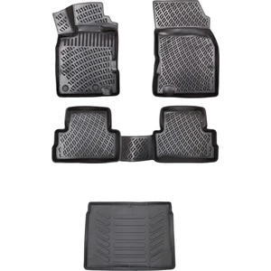 Renault Kadjar 3D Havuzlu Paspas 2015 Sonrası + Bagaj Havuzu