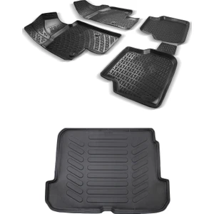 Renault Megane 2 3D Havuzlu Paspas 2003-2009 + Bagaj Havuzu