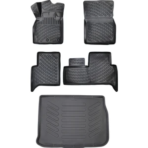 Renault Scenic 2 3D Havuzlu Paspas 2003-2009 + Bagaj Havuzu