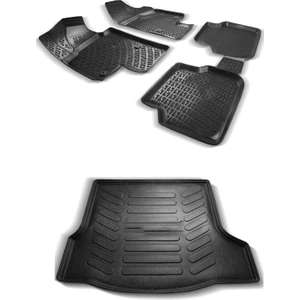 Renault Symbol 3D Havuzlu Paspas 2013 Sonrası + Bagaj Havuzu