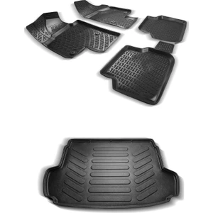 Subaru Forester 3D Havuzlu Paspas 2013 Sonrası + Bagaj Havuzu