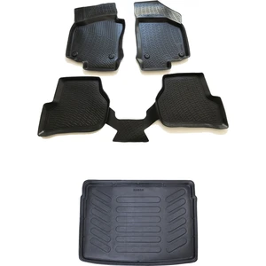 Volkswagen Golf 5 3D Havuzlu Paspas 2003-2008 + Bagaj Havuzu