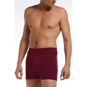 Çift Kaplan Erkek Penye Bordo Boxer 0805