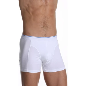 Çift Kaplan Erkek Elastanlı Beyaz Boxer 0889
