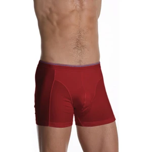 Çift Kaplan Erkek Elastanlı Kırmızı Boxer 0889