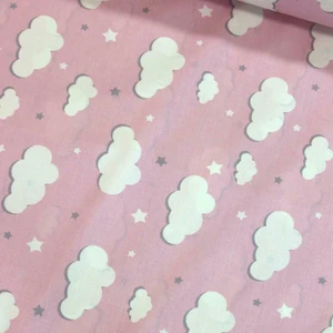 Tekin's Home Açık Pembe Bulut Nevresimlik Poplin Kumaş