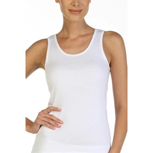 Çift Kaplan Kadın Ribana Beyaz Atlet 752