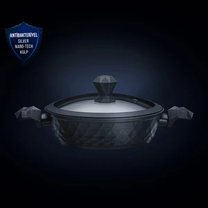 BioDiamond Antibakteriyel İndüksiyon Tabanlı Kulp Karnıyarık Tenceresi 30 cm 5 lt