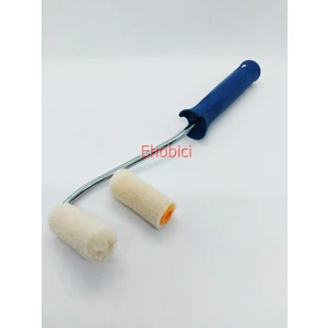 Kadife Rulo Fırça 5cm +1 Yedekli (Moher)