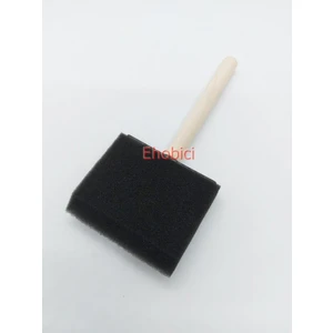 Vernik Fırçası 906 Siyah Sünger Fırça 7,5cm