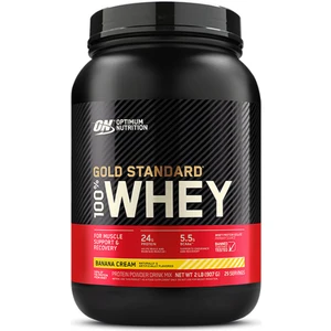 Optimum Nutrition Gold Standard Whey Protein Tozu Muz Aromalı  908 gr