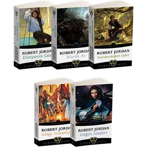 Zaman Çarkı:Dünyanın Gözü  - Göğün Ateşleri  - Gölge Yükseliyor -  5 Kitap Takım - Robert Jordan
