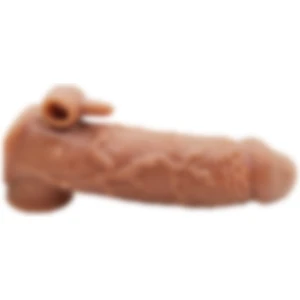 Lilitu Shop 15 cm Titreşimli Realistik Penis Kılıfı