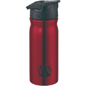 Bear & Deer Metalik Kırmızı Çelik Matara 500 ml