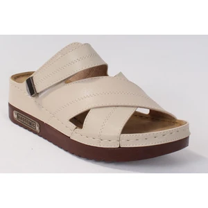 DZA37-3005 Bej Günlük Ortopedik Kadın Terlik