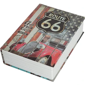 Secret Safe Route 265-R En Büyük Boy Kitap Şekli Gizli & Şifreli Para ve Değerli Eşya Kasası
