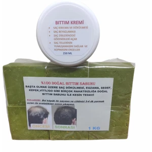 Doğalmarket Bıttım Kremi 250 ml ve Bıttım Sabunu 1 kg
