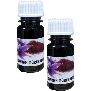2 Adet Siyah Safran Mürekkebi Zafran Geneleksel Yöntem 10 ml