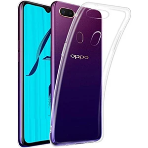 Happycase Oppo Ax7 Kılıf Lüx Şeffaf Silikon - Şeffaf