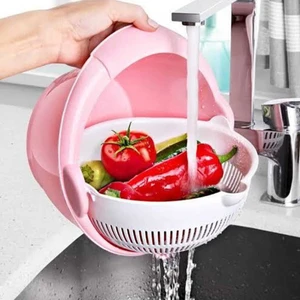 Hobby Life Aqua Sallanır Büyük Süzgeç Pembe