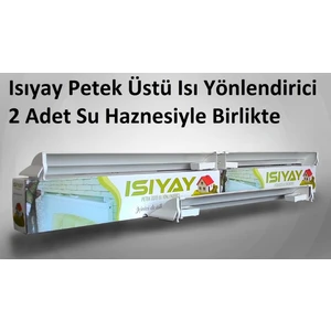 2 Adet Isıyay Petek Üstü Isı Yönlendirici Ayarlanabilir Ölçü 75-140 cm Arası Peteğe Uygun Isıfan