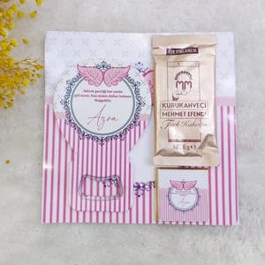 Hayaller Dükkanı 30 Adet Kağıt Üzeri Balon Açacak Kahve ve  Çikolata Lik