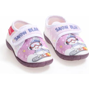 Kışlık Kız Bebe Panduf Ayakkabı