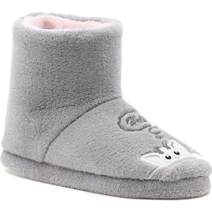 601483.Z1PR Gri Kadın Panduf