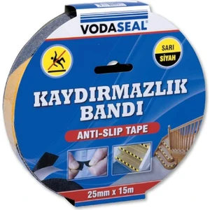 Kaydırmazlık Bandı 25MM*15M Sarı-Siyah