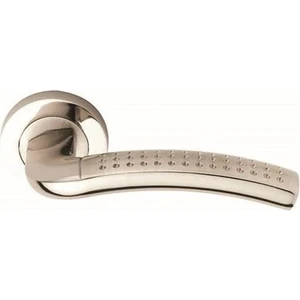 Rozetli Oda Kapı Kolu Nikel-Inox 200-74RO-21/53