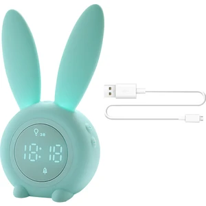 Tavşan Çalar Saat LED Dijital USB Elektronik Saat (Yurt Dışından)
