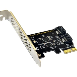Pcı-E Adaptörü Sata3.0 2 Port 6g Genişletme Adaptörü Kart Panoları (Yurt Dışından)