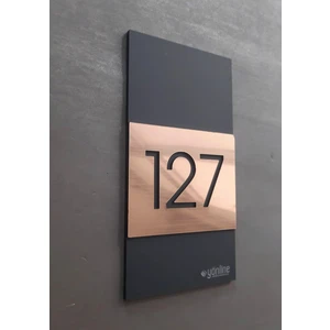 Luxury Copper Serisi Kapı Numarası