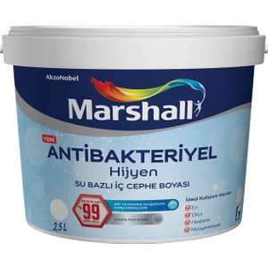 Antibakteriyel Hijyen Iç Cephe Boyası Damla Sakızı  2.5 Lt